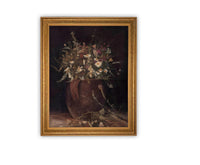 Vintage Framed Canvas Art #BOT-151