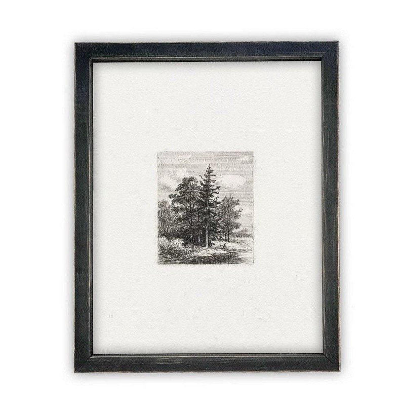 Framed Canvas Art #LAN-108