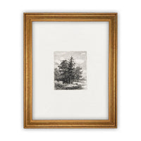 Framed Canvas Art #LAN-108