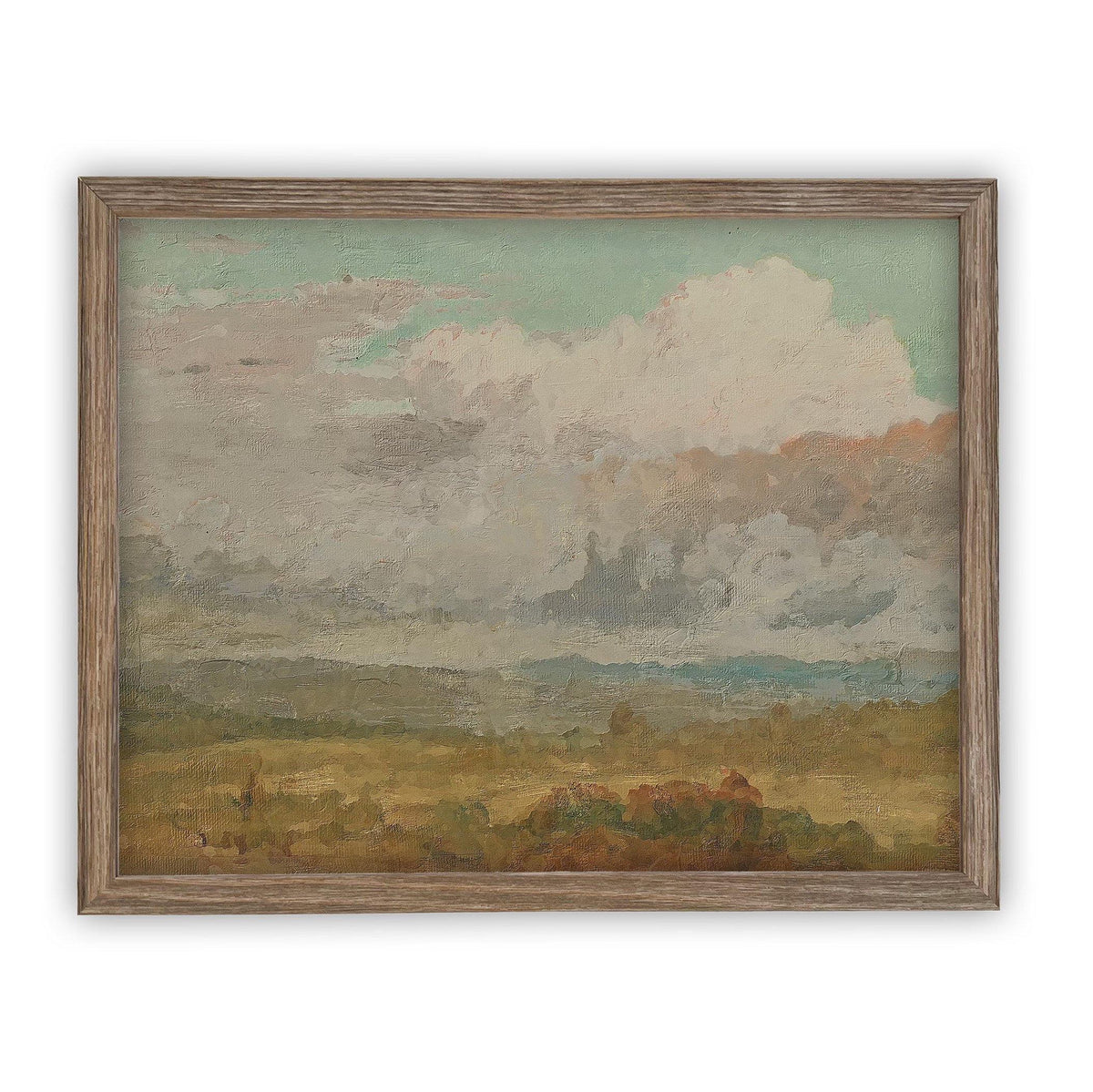 Vintage Framed Canvas Art LAN-106