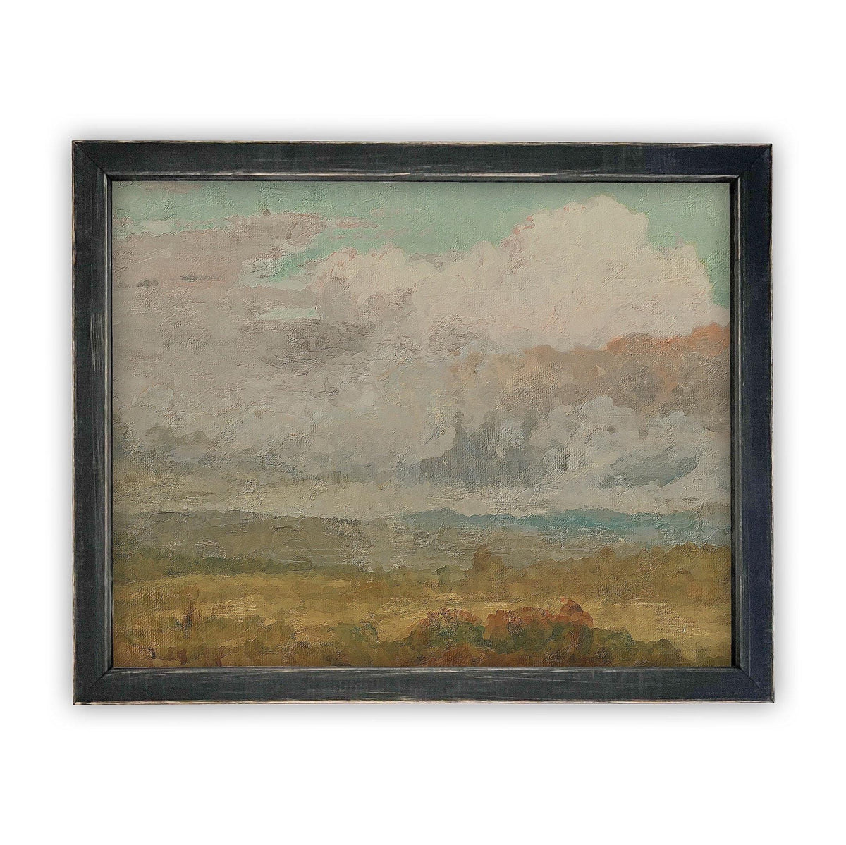 Vintage Framed Canvas Art LAN-106