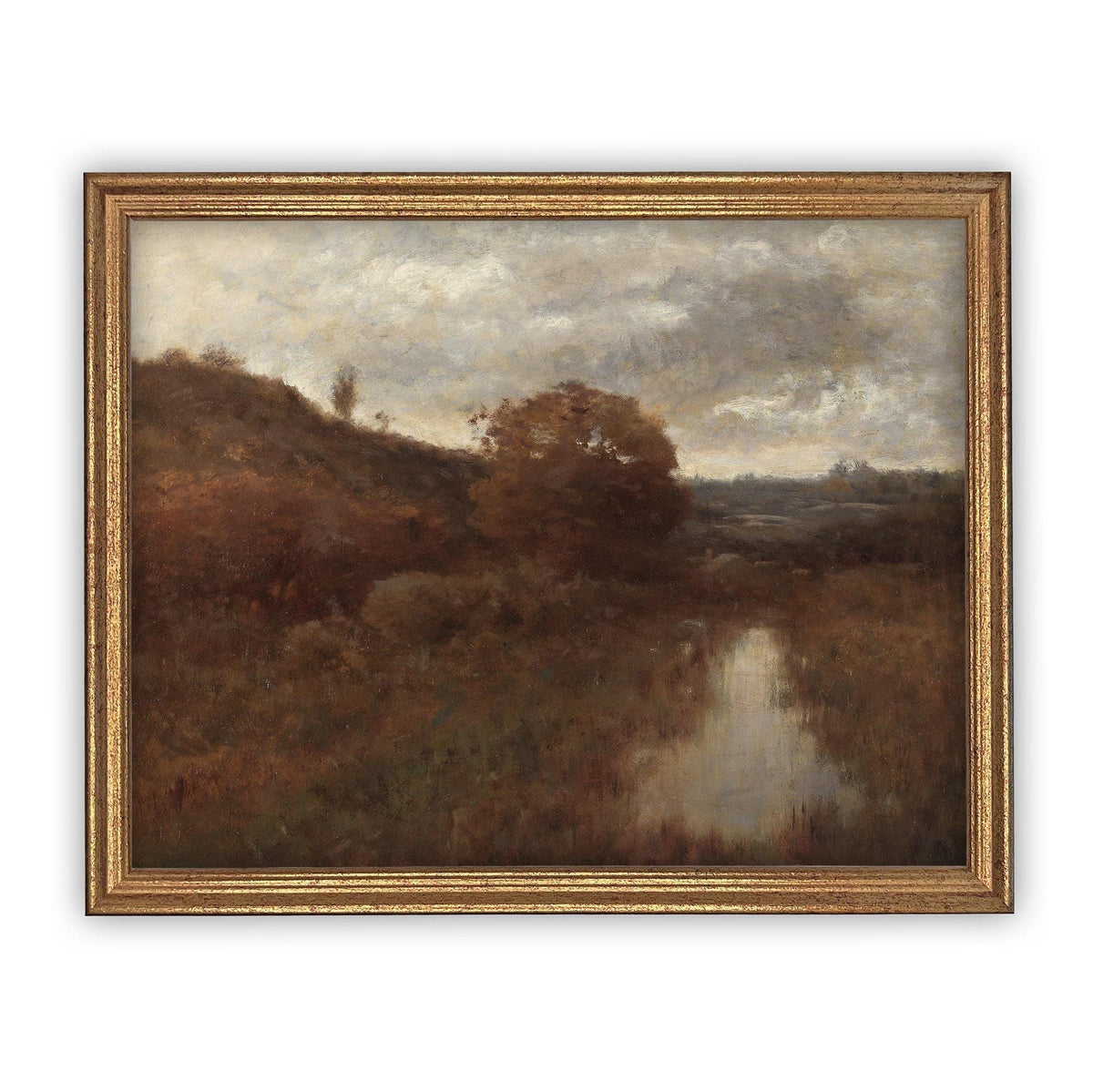 Framed Fall Autumn Art #LAN-137