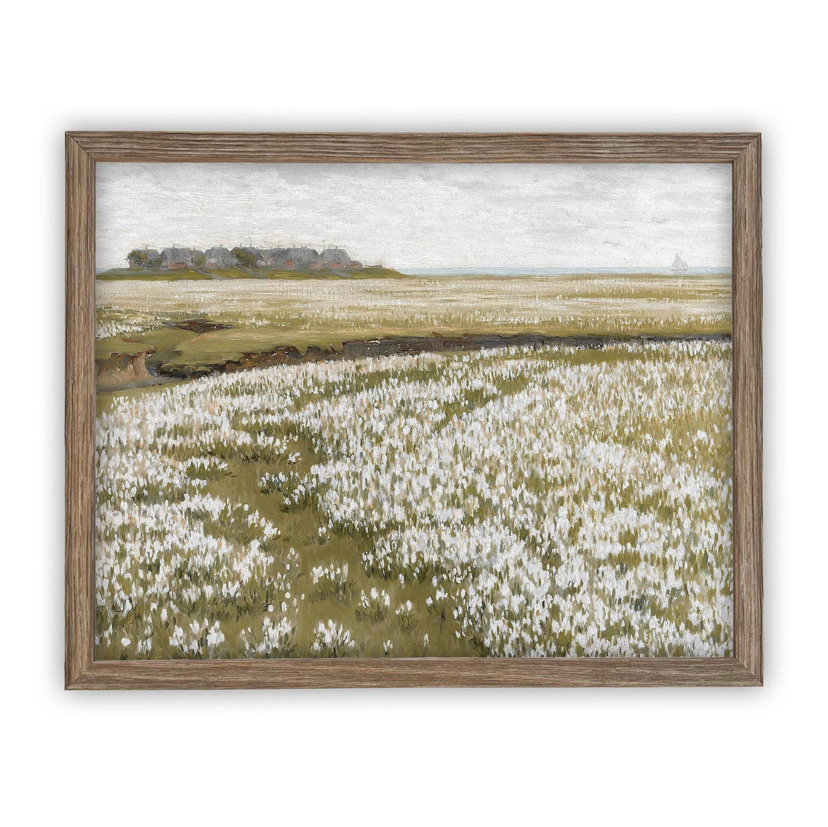 Framed Canvas Art #LAN-171