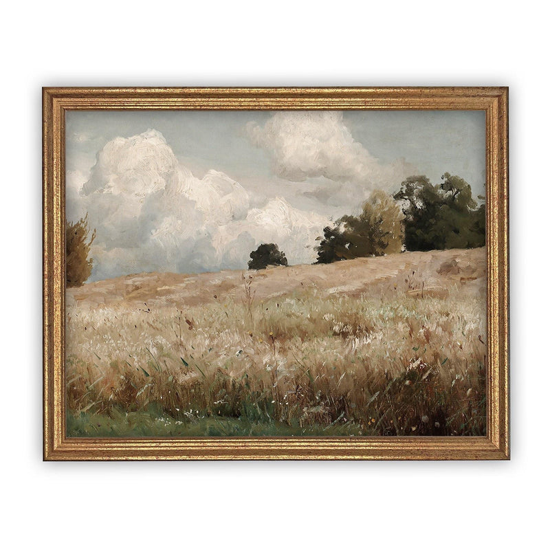 Framed Canvas Art #LAN-170