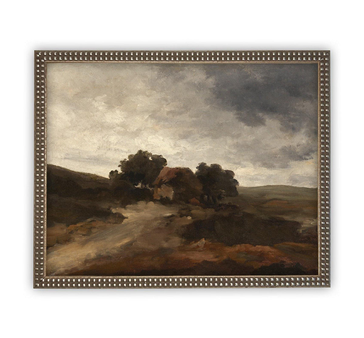 Vintage Framed Canvas Art #LAN-167