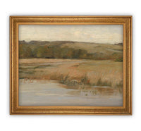 Framed Canvas Art Farmhouse print #LAN-133