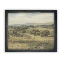 Vintage Framed Canvas Landscape Art #LAN-190