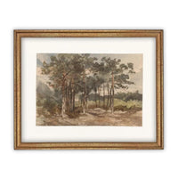 Framed Country Landscape #LAN-114