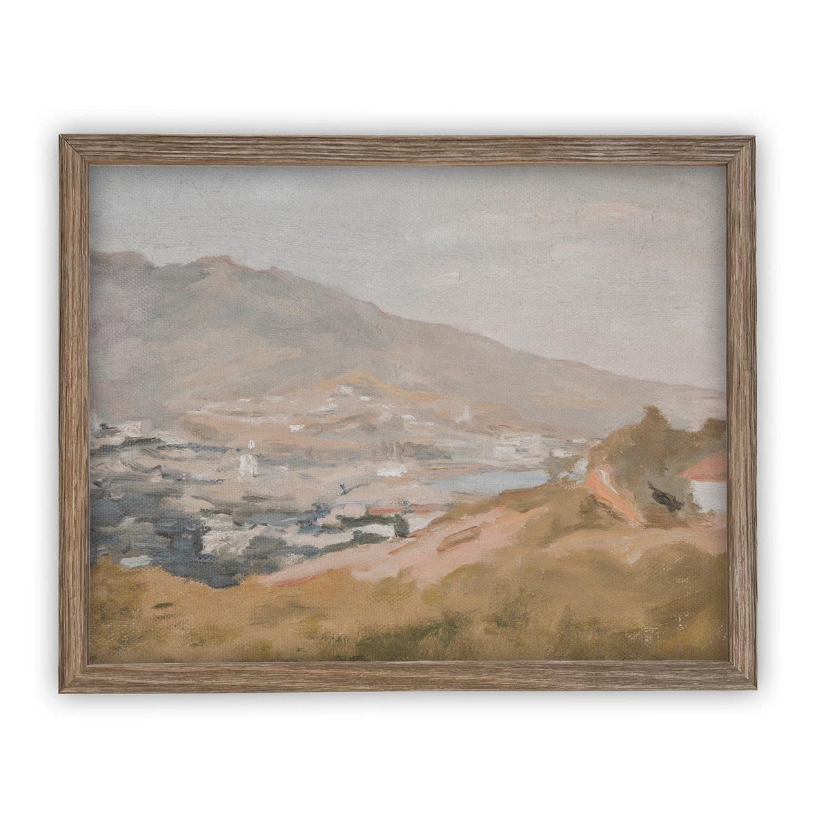 Framed Canvas Art Farmhouse print #LAN-104