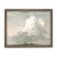 Vintage Framed Canvas Art #LAN-200