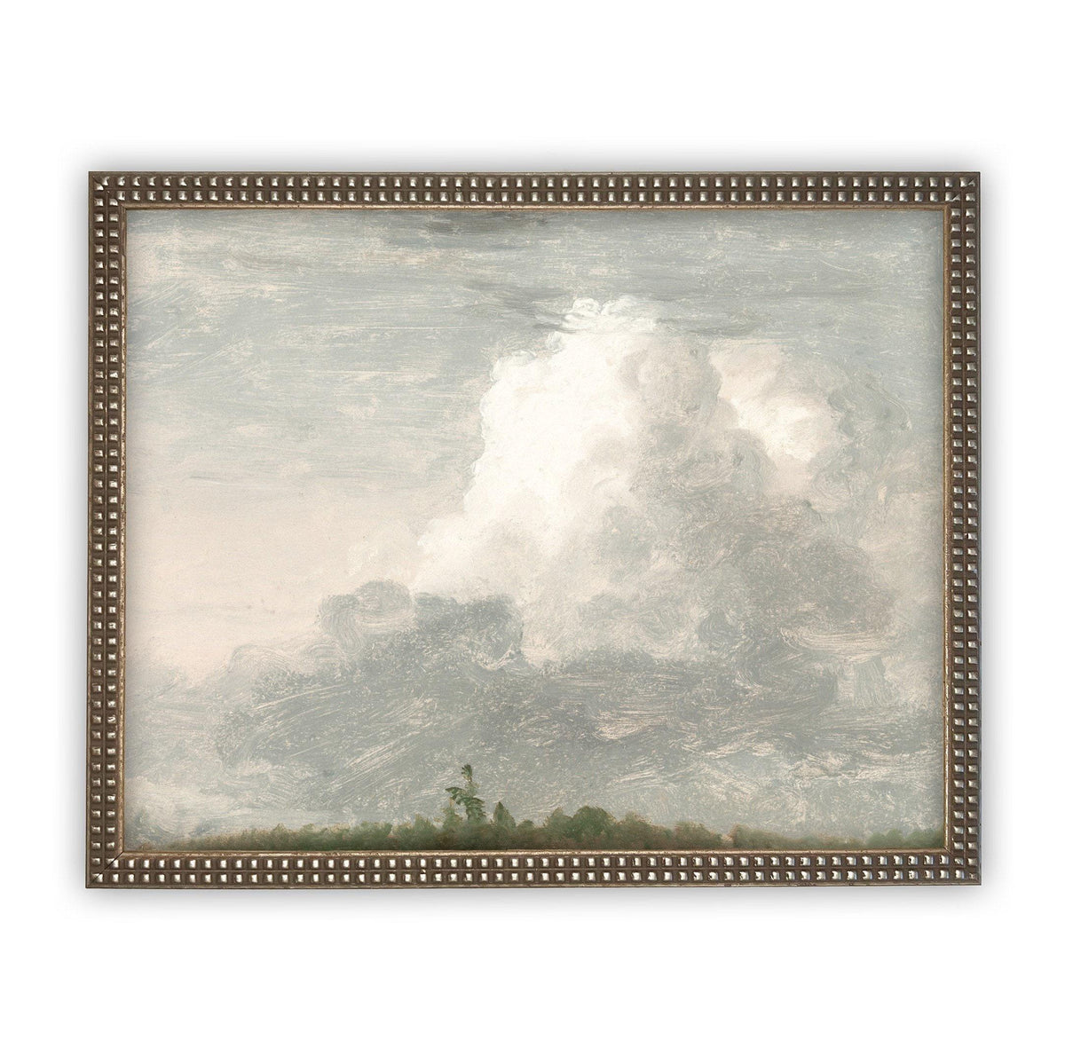Vintage Framed Canvas Art #LAN-200