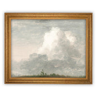 Vintage Framed Canvas Art #LAN-200