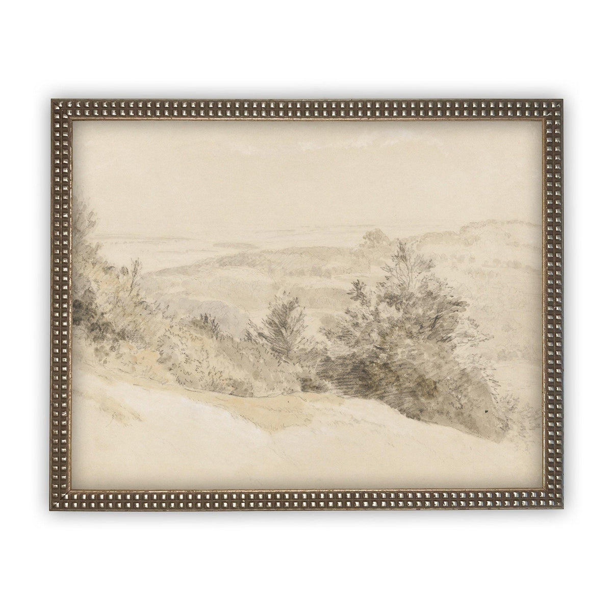 Vintage Framed Canvas Art #LAN-203