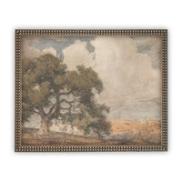 Vintage Framed Canvas Art #LAN-201