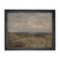 Vintage Framed Canvas Art #LAN-195