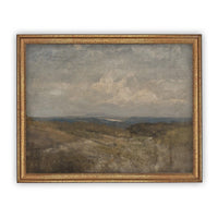 Vintage Framed Canvas Art #LAN-195