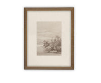 Vintage Framed Canvas Art #LAN-243
