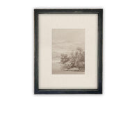 Vintage Framed Canvas Art #LAN-243