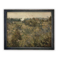 Vintage Framed Canvas Art #LAN-259