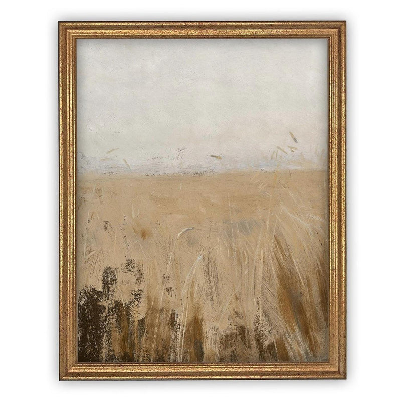 Vintage Framed Canvas Art #LAN-271