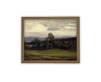 Vintage Framed Canvas Art #LAN-267