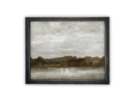 Vintage Framed Canvas Art #LAN-250