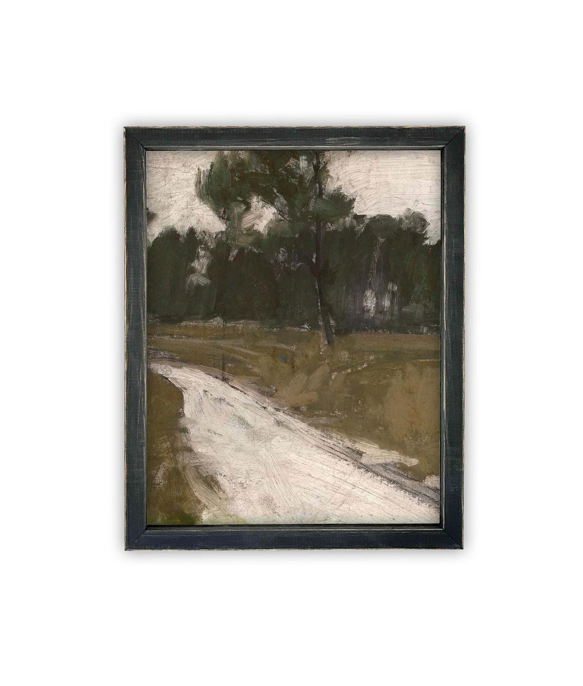Vintage Framed Canvas Art #LAN-274