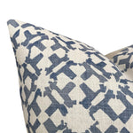 READY TO SHIP 24x24 Peter Dunham Designer Pillows // Orcha in Indigo Throw Pillow // Blue throw pillow // Boutique Pillows