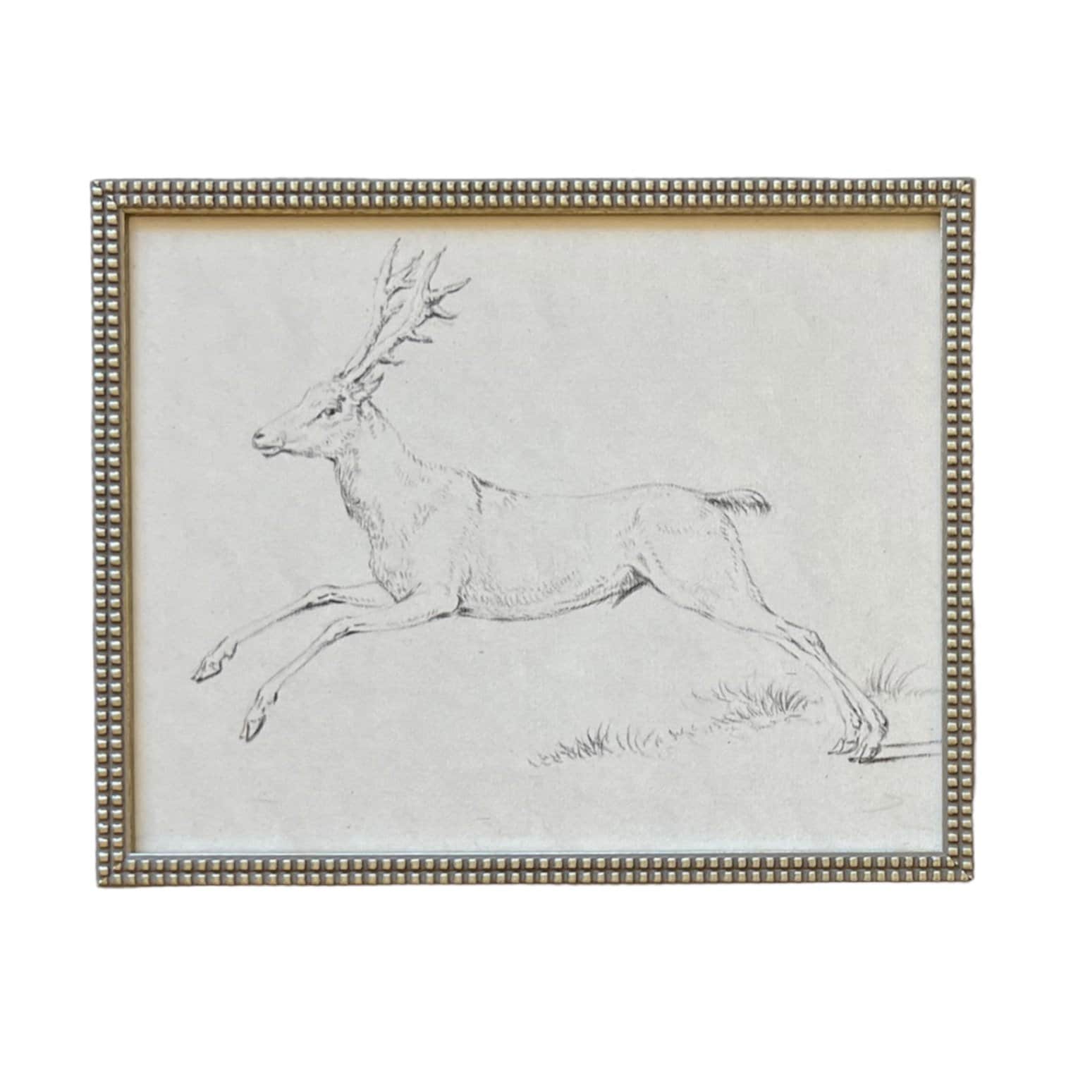 Vintage Framed Canvas Art #CH-311