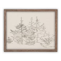 Framed Canvas Art #CH-309