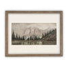 Vintage Framed Lakehouse Cabin Art #CH-301