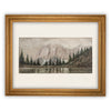 Vintage Framed Lakehouse Cabin Art #CH-301