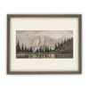 Vintage Framed Lakehouse Cabin Art #CH-301