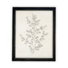 Vintage Framed Canvas Art  // Framed Vintage Print // Vintage Painting // Botanical Sketch // Winter Pine botanical print //#CH-308