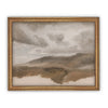 Vintage Framed Canvas Art  // Framed Vintage Print // Vintage Painting // Neutral Landscape Art// Farmhouse print //#LAN-123