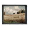 Vintage Framed Canvas Art  // Framed Vintage Print // Vintage Painting // Vintage Landscape Meadow // Farmhouse print //#LAN-170